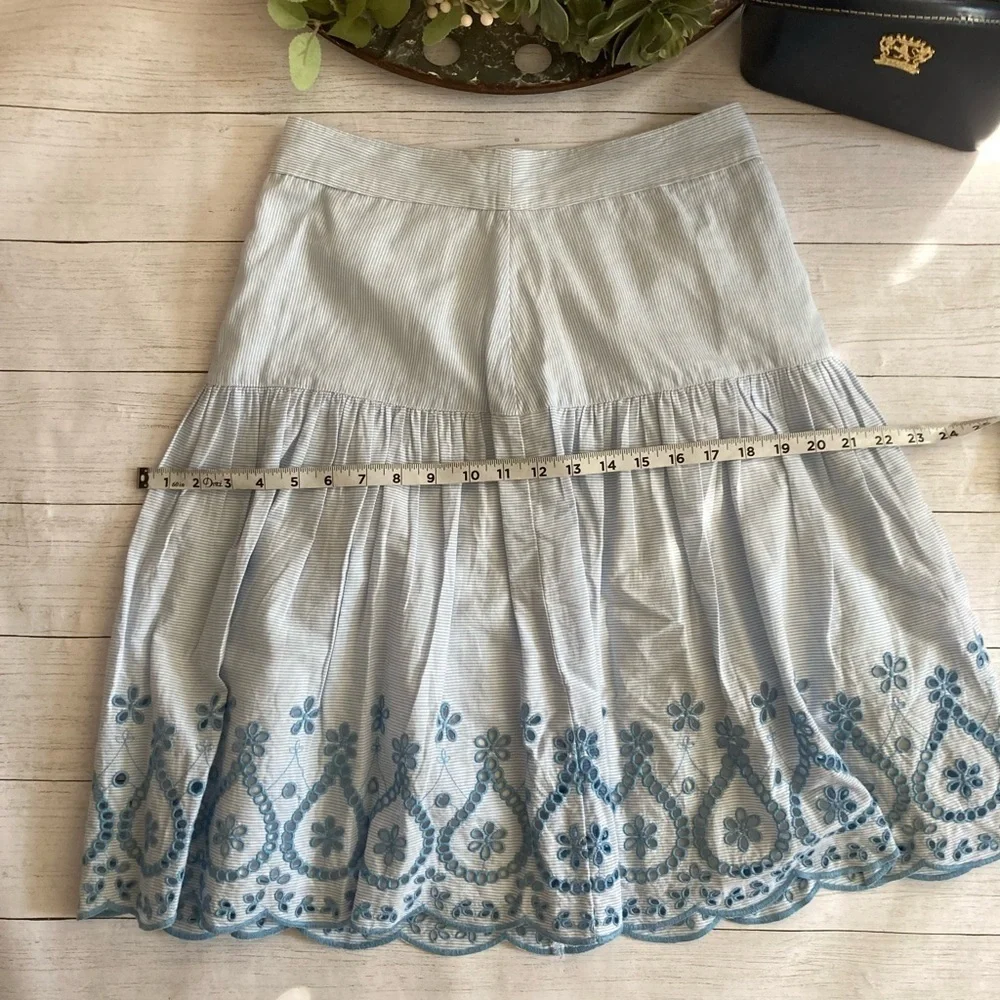 Draper James Embroidered Skirt